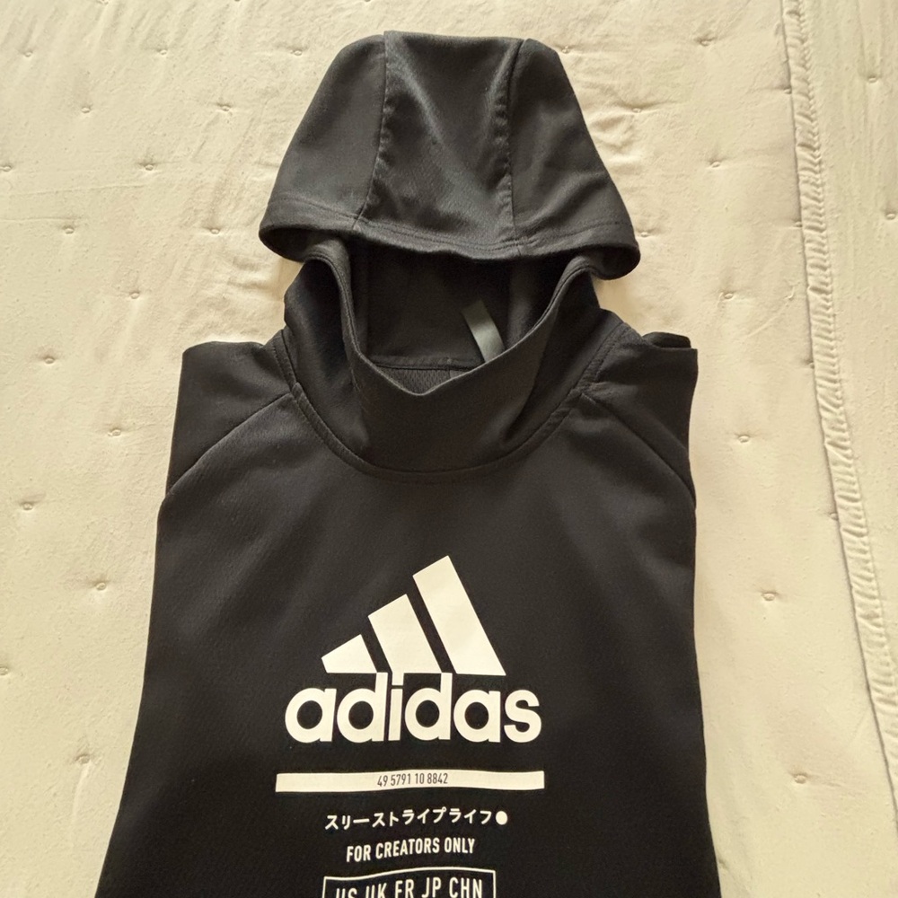 Adidas Black Hoodie Adidas  Men's Game and Go Pullover Hoodie size M - Picture 6 of 15